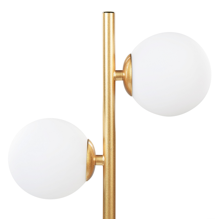 Beliani - MEDINA - Tafellamp - Goud - Metaal