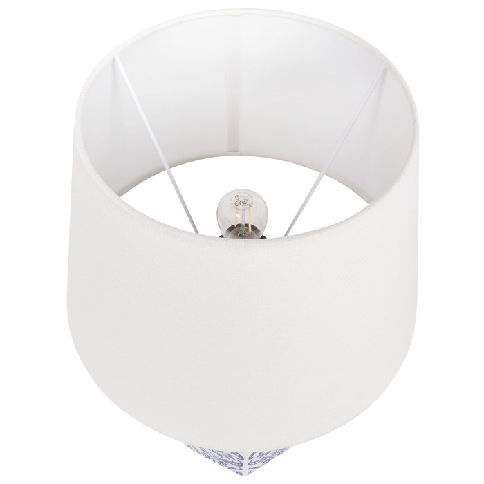 Beliani - MARCELIN - Tafellamp - Gebroken wit - Porselein