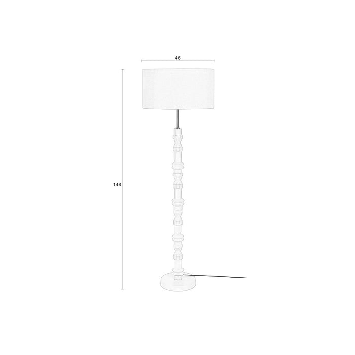 Zuiver Totem Vloerlamp| Staande lamp Smooth Terra