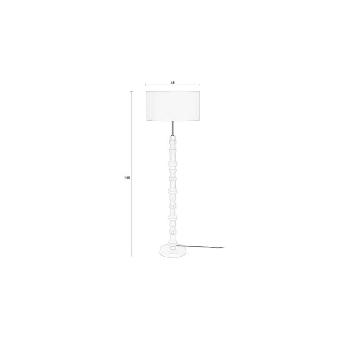 Zuiver Totem Vloerlamp| Staande lamp Smooth Terra