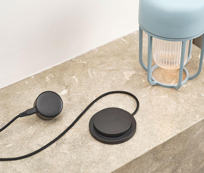 Houe Light No1 tafellamp LED oplaadbaar laurel green