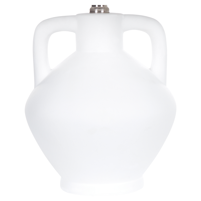 Beliani - LABRADA - Tafellamp - Wit - Keramiek