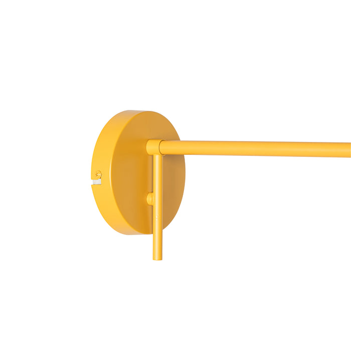 QAZQA Design wandlamp geel verstelbaar - Triangolo