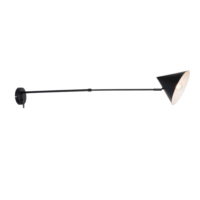 QAZQA Design wandlamp zwart verstelbaar - Triangolo