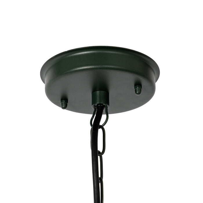 QAZQA Moderne buiten hanglamp donkergroen IP44 - Kansas