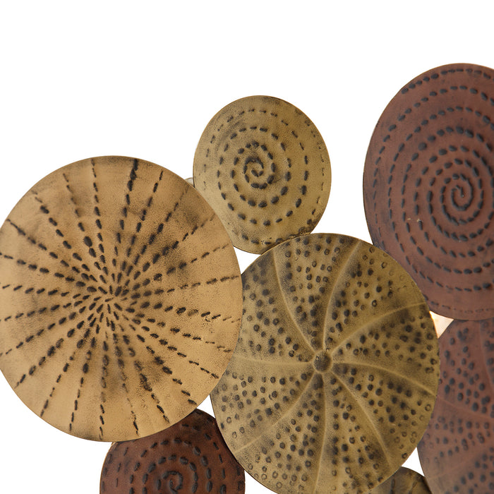 QAZQA Art Deco wandlamp antiek goud 71 cm - Kelly