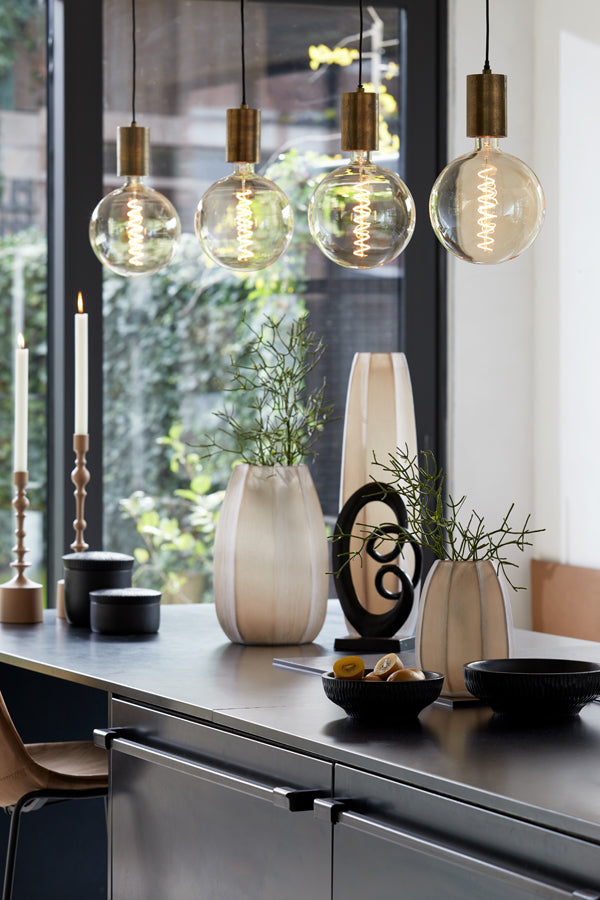 Light & Living - Deco LIGHT - Ø20x28cm - Oranje