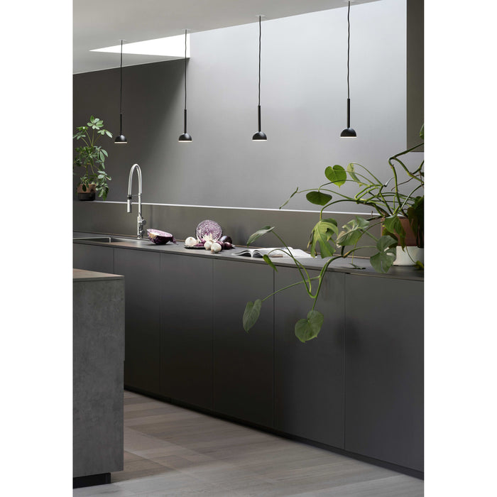 Northern Blush hanglamp LED Ø9 zwart