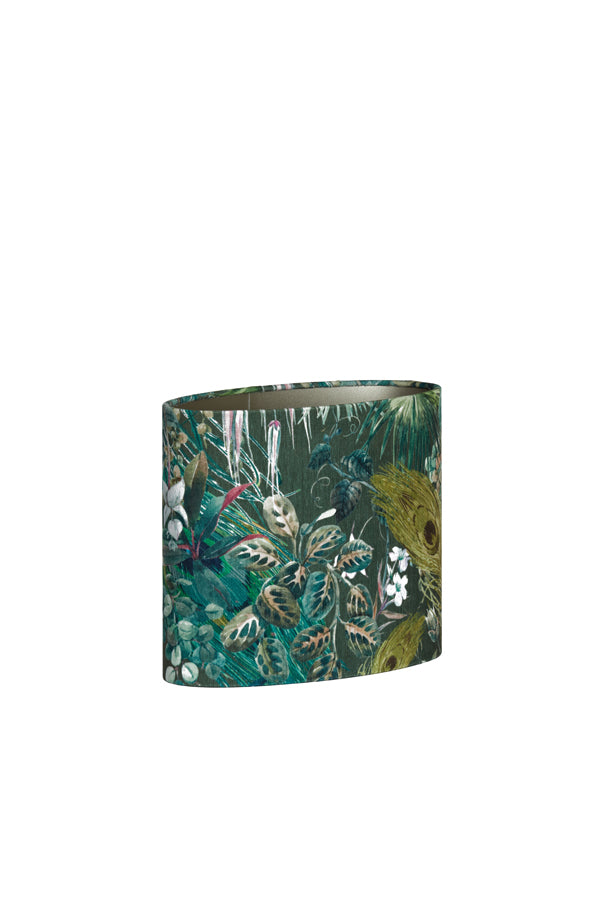 Light&living Kap ovaal recht smal 30-15-25 cm XENIA FLORA groen