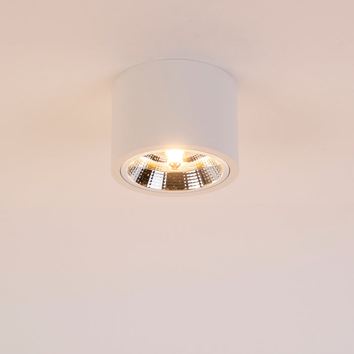 QAZQA Moderne plafondspot wit - Expert