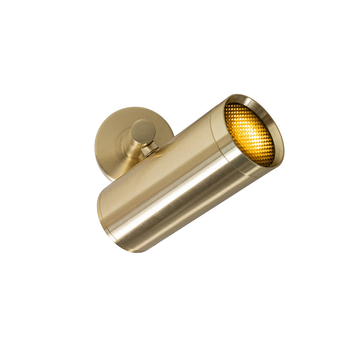 QAZQA Design spot goud verstelbaar - Scopio Honey