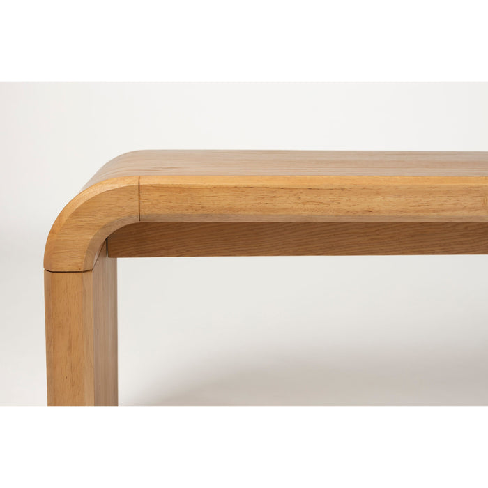 Zuiver Brave Eettafelbank Hout - Bruin