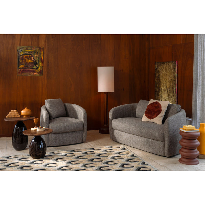 Dutchbone Boho Bank Stone - Grijs