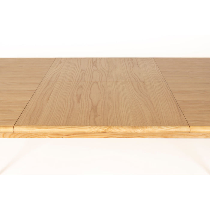 Zuiver Twist Uitschuifbare Eettafel 185|240x90 cm Eikenhout - Beige