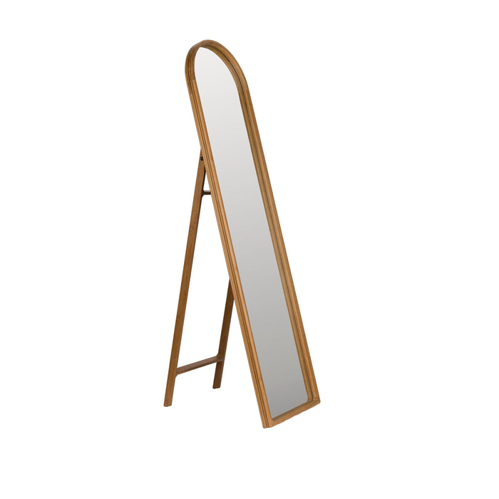 Dutchbone Caroun Spiegel Staand| Passpiegel 40x160 Hout - Bruin