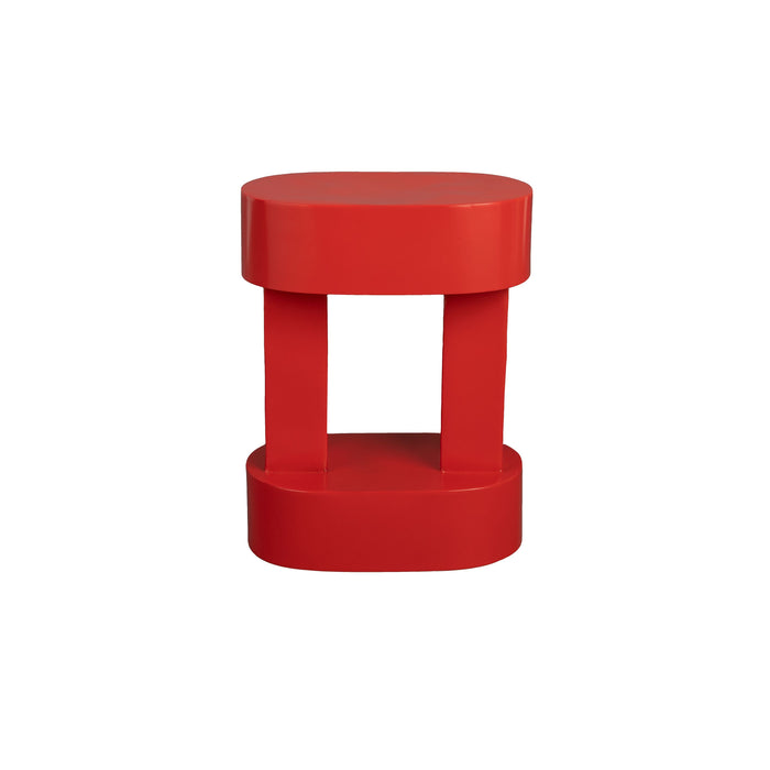 Dutchbone Magenta Bijzettafel Rood