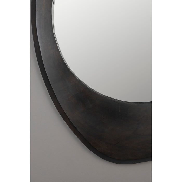 Dutchbone Aren Spiegel| Wandspiegel Organische vorm Zwart M