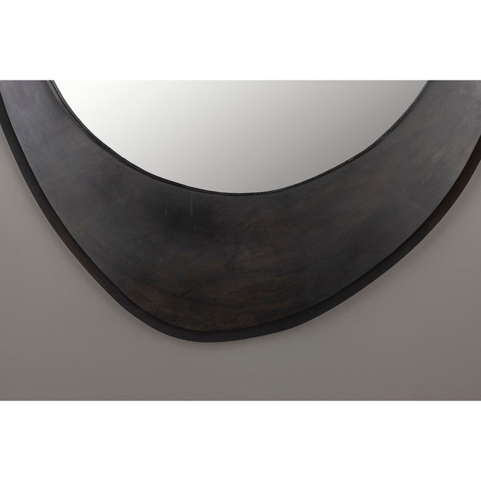 Dutchbone Aren Spiegel| Wandspiegel Organische vorm Zwart M