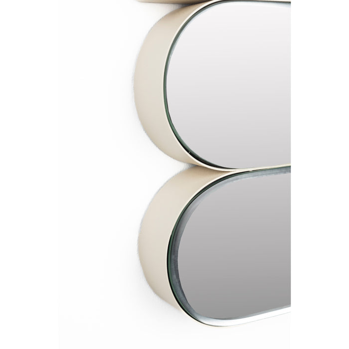 Zuiver Glamour Spiegel| Wandspiegel Beige