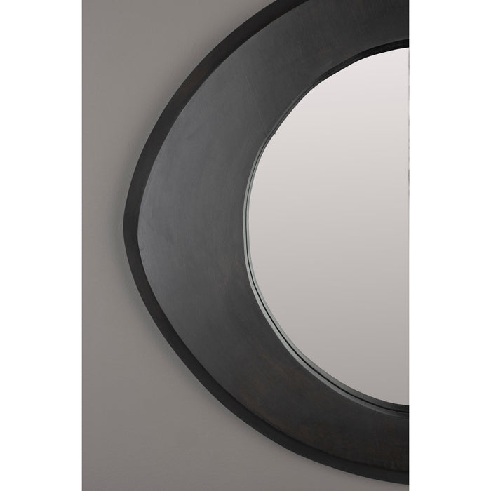 Dutchbone Aren Spiegel| Wandspiegel Organische vorm Zwart S