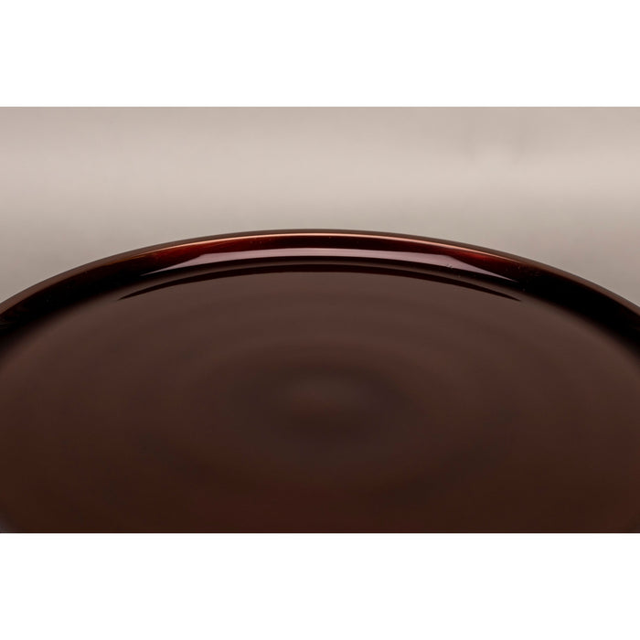 Dutchbone Pose Bijzettafel Rond 25 cm Metaal| Marmer Bruin