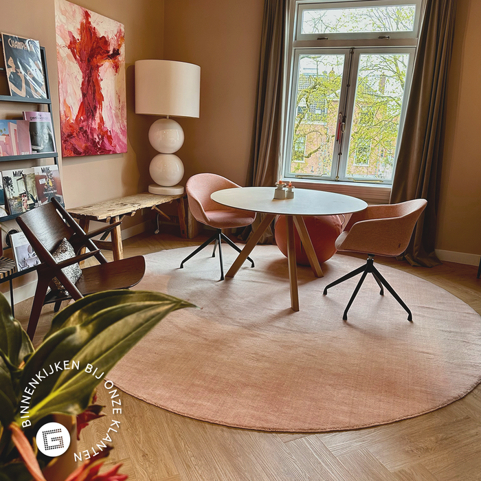 Nolon Nola-Otis Draaibare Eetkamerstoelen Set - Lichtgrijs - Zwart