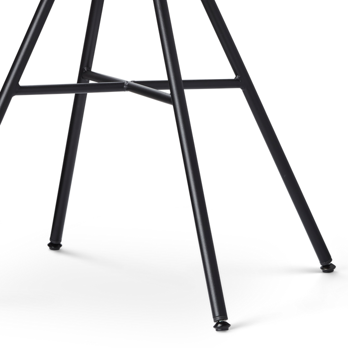 Nolon Noa-Otis Eetkamerstoelen Set van 2 - Beige - Zwarte Poten