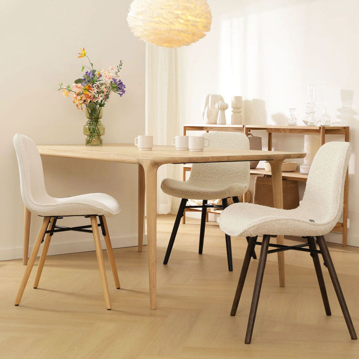 Nolon Nena-Fé Eetkamerstoel Teddy - Stof - Walnoot Poten