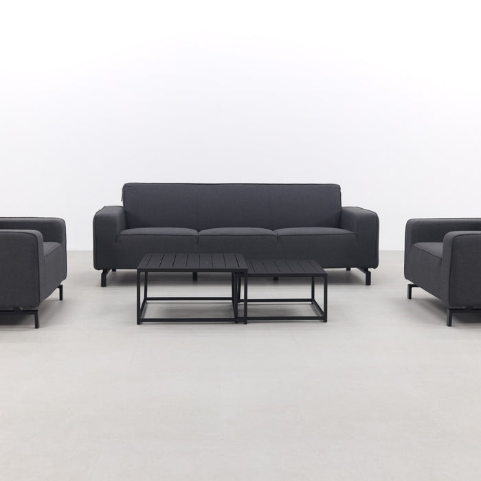 Boavista|Royalty stoel-bank loungeset - Sooty - 5-delig