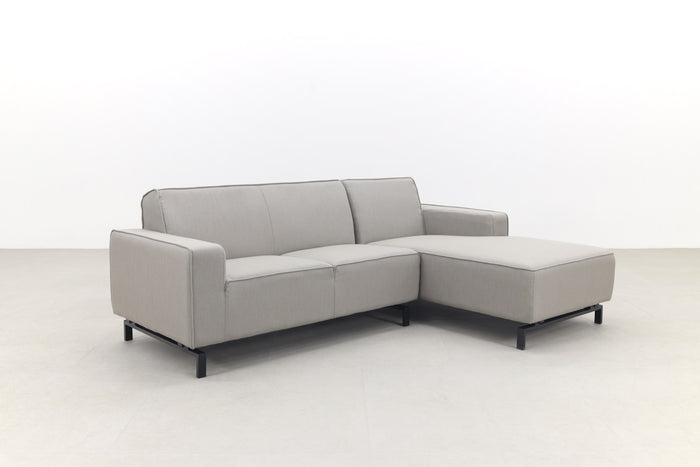 Boavista Sunbrella loungebank chaise longue - Nature Grey - 2-delig