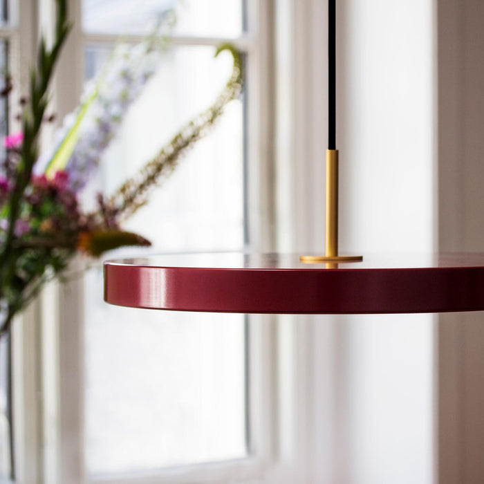 Umage Asteria hanglamp LED medium Ø43 messing|messing