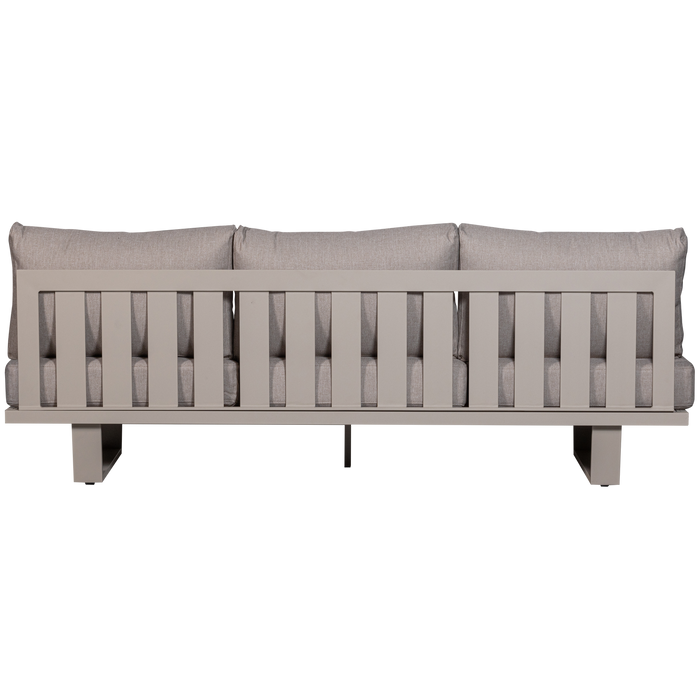 WOOOD Bear 3-Zits Tuinbank - Aluminium - Zand - All Weather -80x210x87