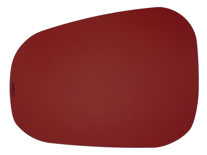 NOOBLU Placemat PEBL - Senso Ruby red - Kingsize 50 x 38 cm