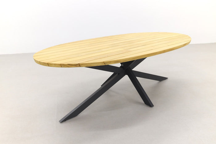 4 Seasons Outdoor - Jasmine black|Taste Prado Ellips 240x115 cm