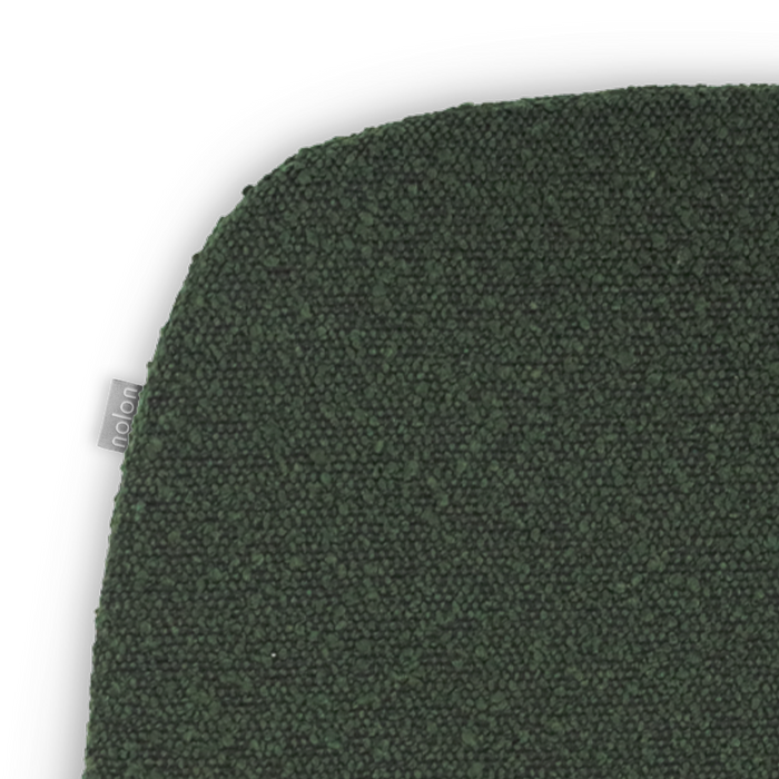 Nolon Fem Stoelkussen Bouclé Donkergroen