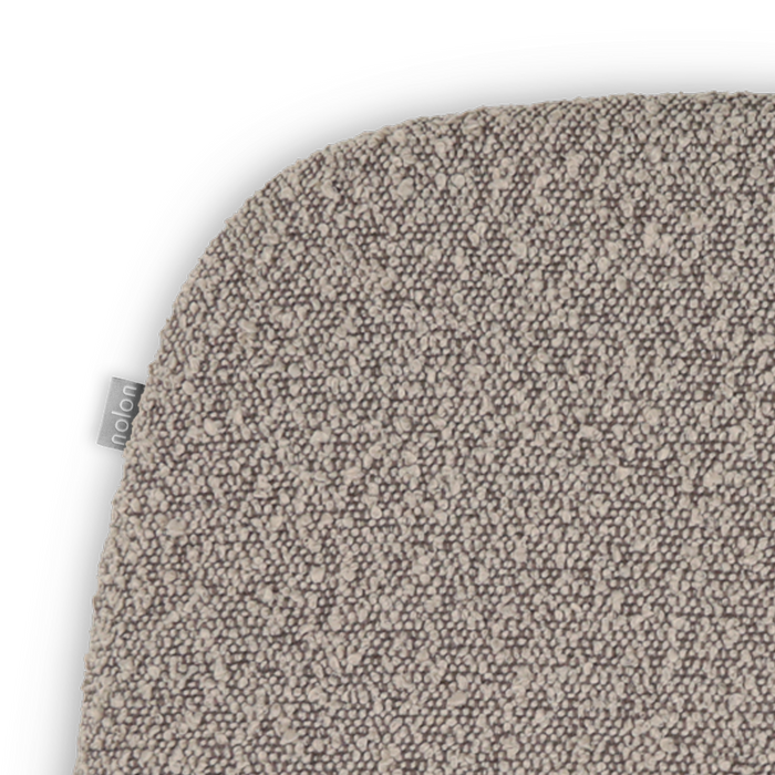 Nolon Fem Stoelkussen Bouclé Taupe