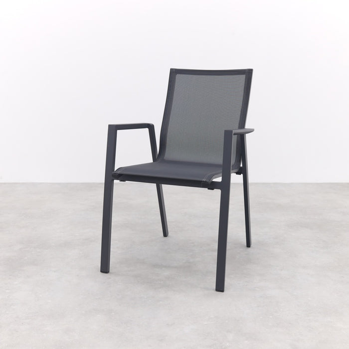 VDG Atmos stapelbare tuinstoel - Antraciet