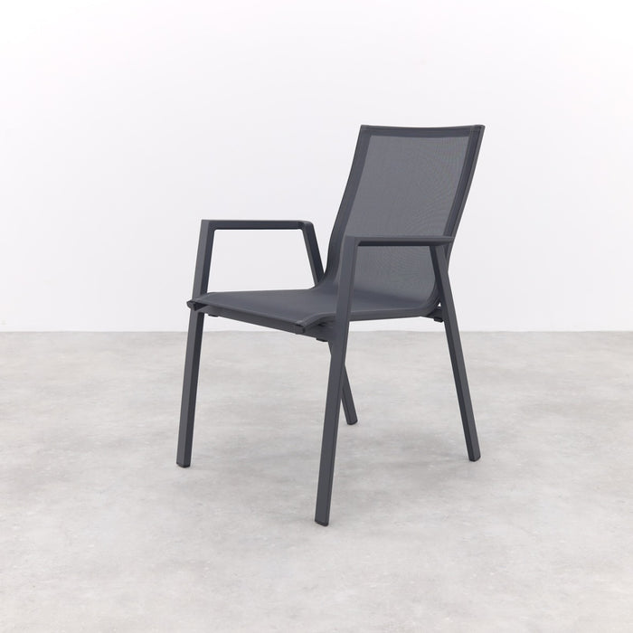 VDG Atmos stapelbare tuinstoel - Antraciet