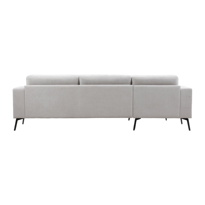 by fonQ Lewis Hoekbank met Chaise Longue Links - Wind