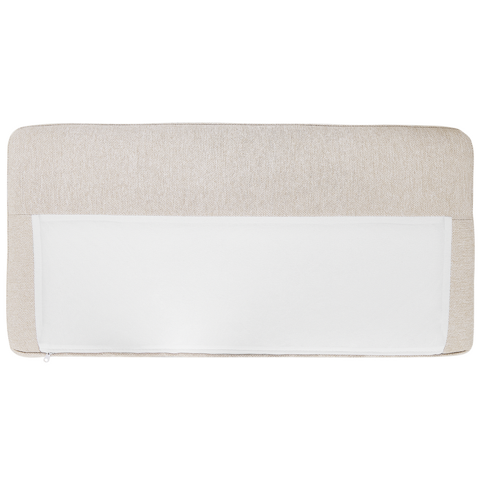 Beliani - BREDA - Hoekbank - Lichtbeige - Linkszijdig - Polyester