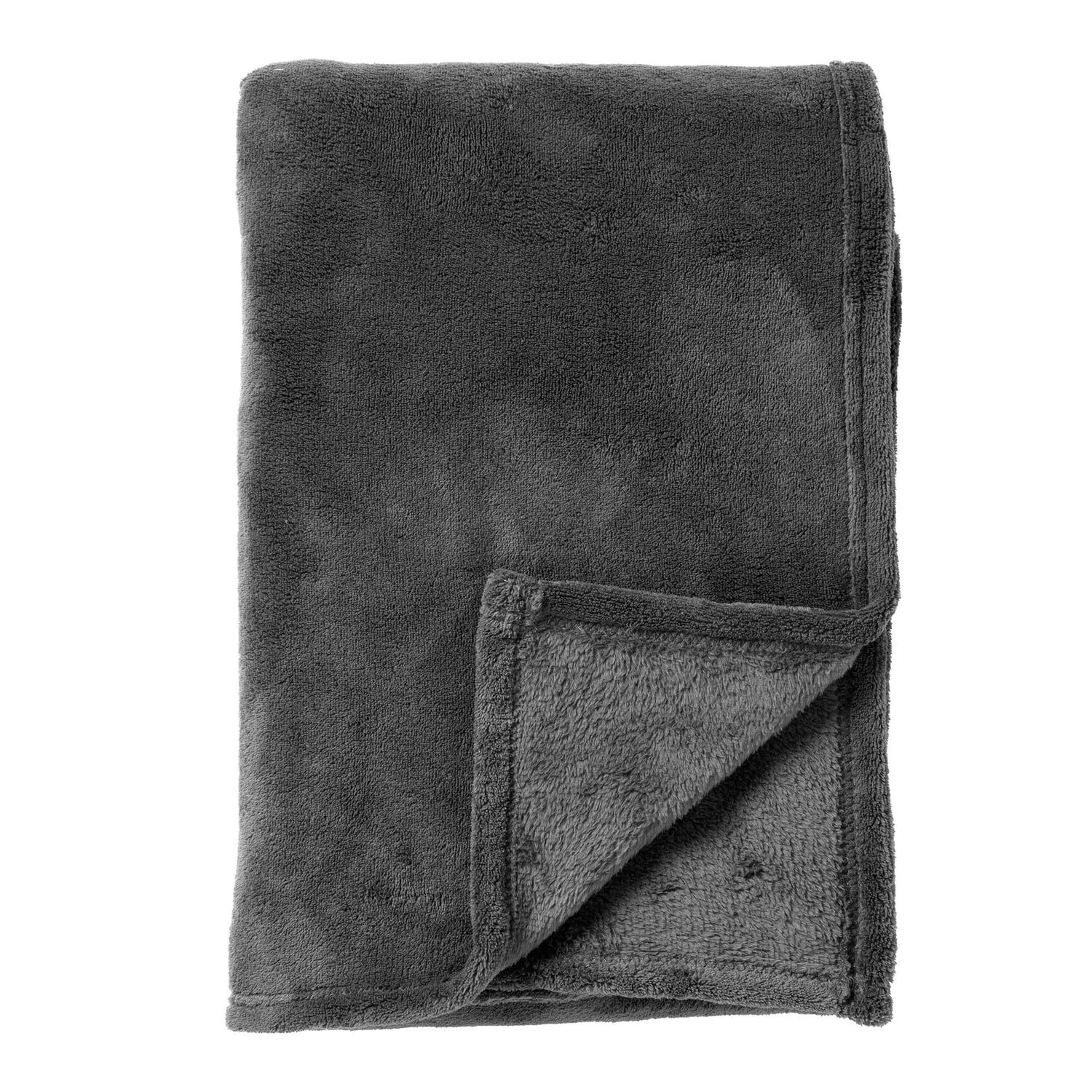 Dutch Decor plaid OWEN - 130x160 cm Charcoal Gray