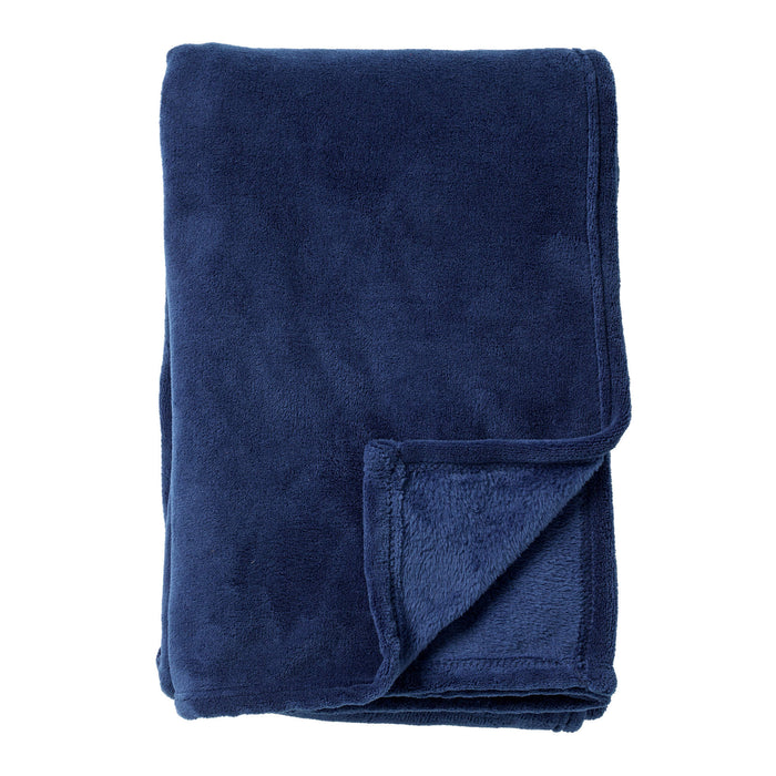 Dutch Decor plaid OWEN - 130x160 cm Insignia Blue