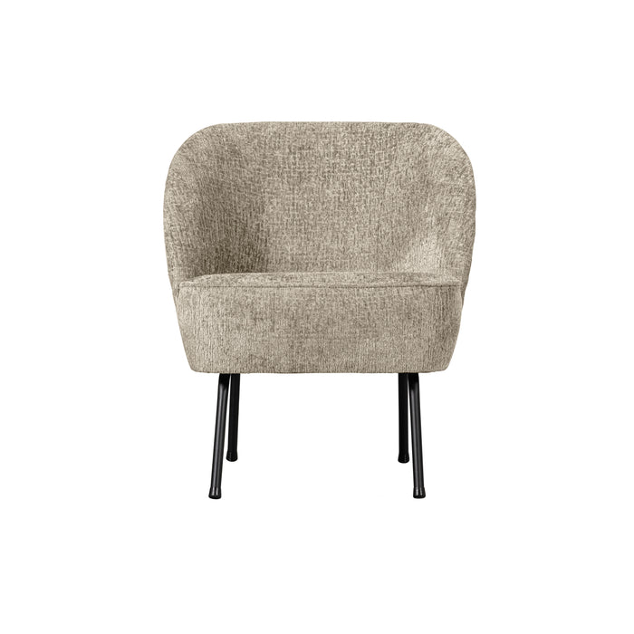WOOOD Fauteuil Vogue - Structure Velvet - Wheatfield - 69x57x70