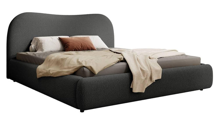 NADUVI Collection Sombala Bedframe - 180 x 200 cm - Grafiet