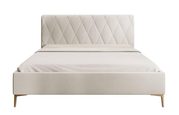 NADUVI Collection Ticaro Bedframe - 180 x 200 - Beige