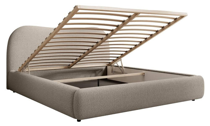 NADUVI Collection Sombala Bedframe - 160 x 200 cm - Donkerbeige