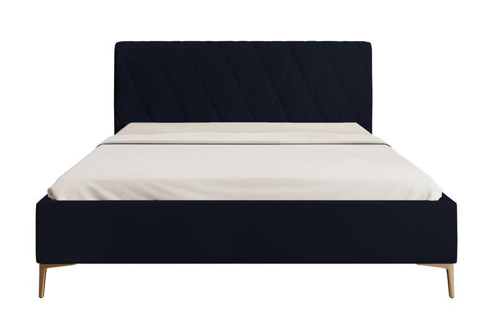 NADUVI Collection Ticaro Bedframe - 160 x 200 cm - Marineblauw