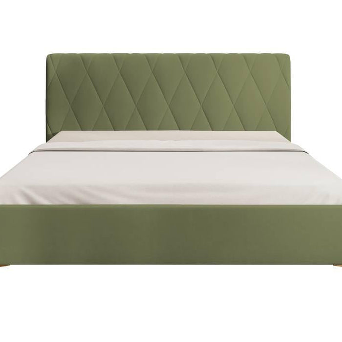 NADUVI Collection Ticaro Bedframe - 160 x 200 cm - Olijfgroen