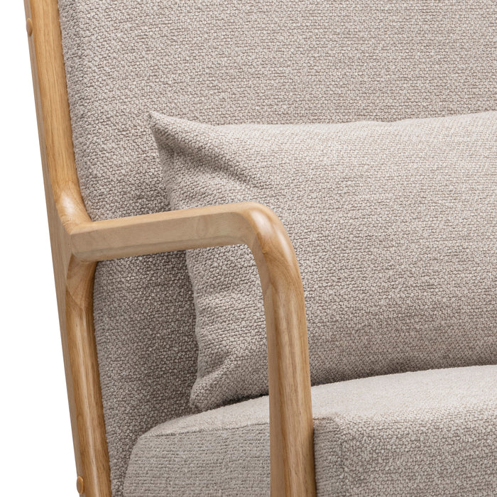 by fonQ Wise Fauteuil - Eiken - Beige