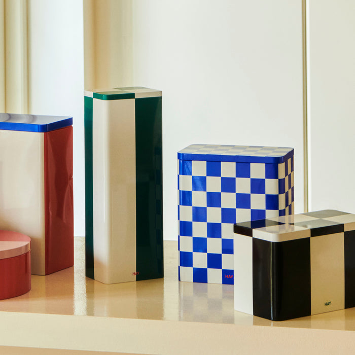 HAY Tin Voorraadblik Round - Red / Soft Pink